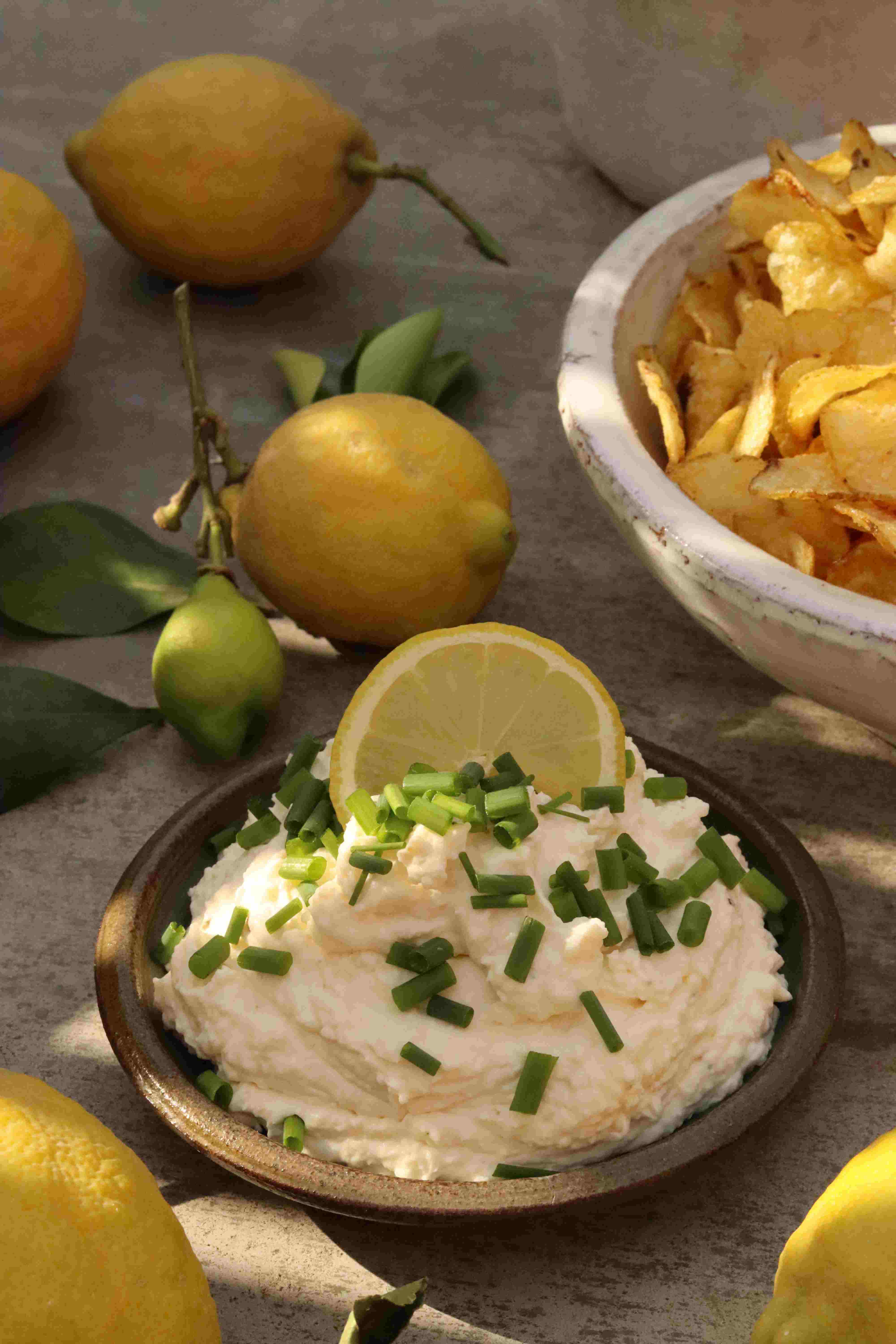 Brynt smör- parmesandipp