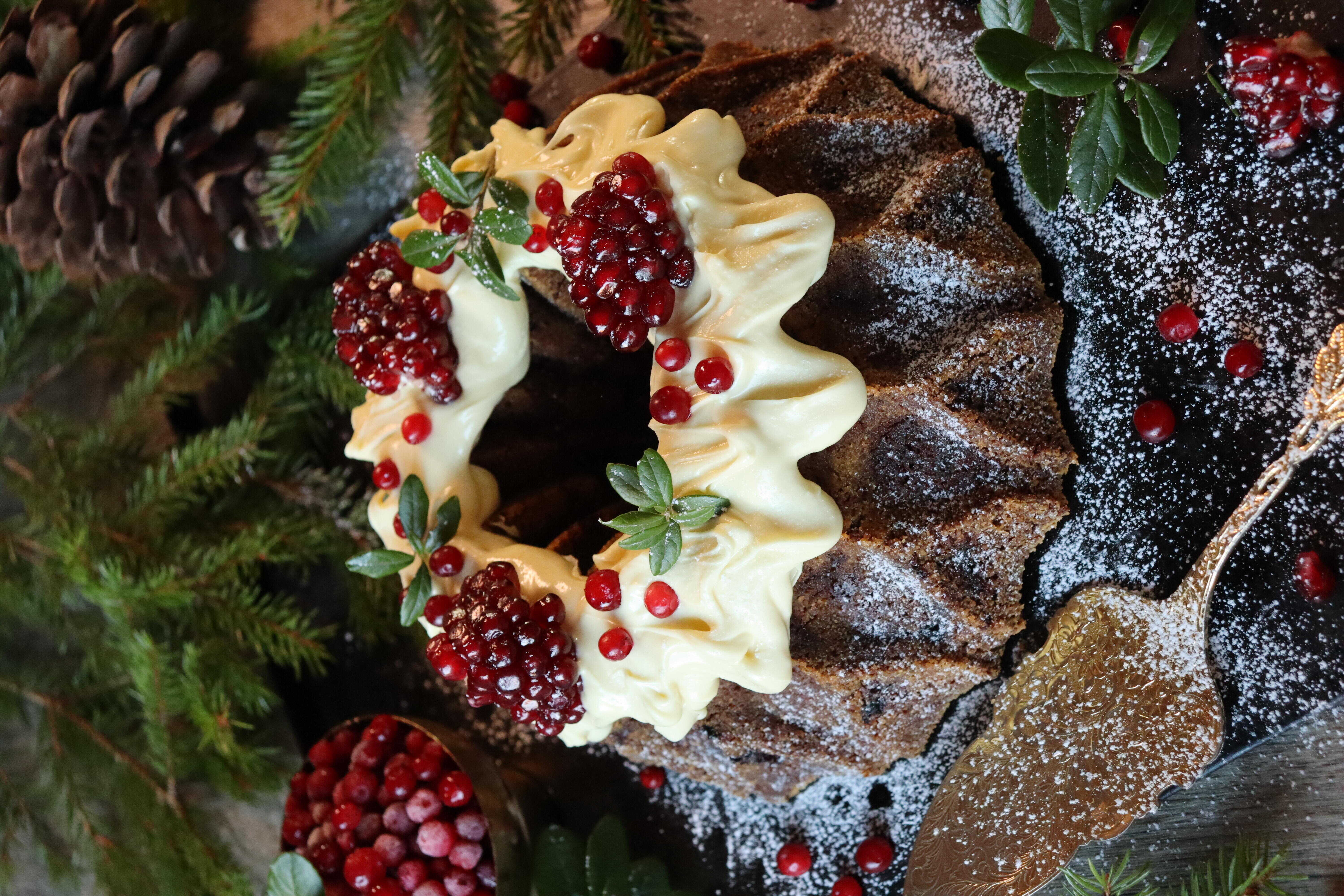 Chokladkaka med lingon Thumbnail