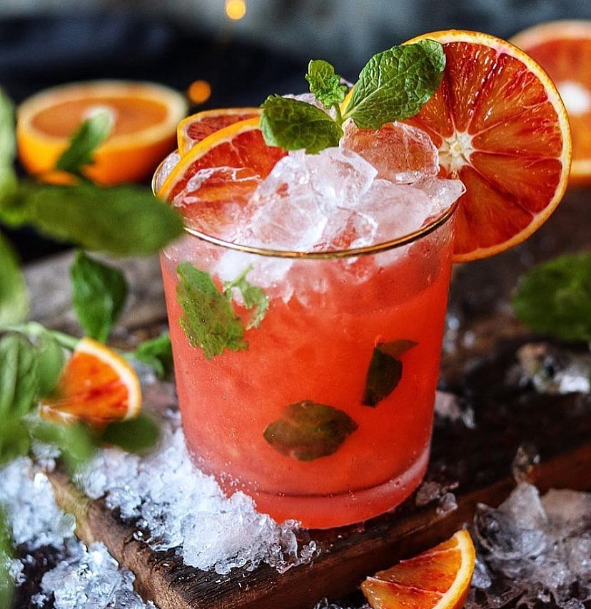 Blodapelsinmojito