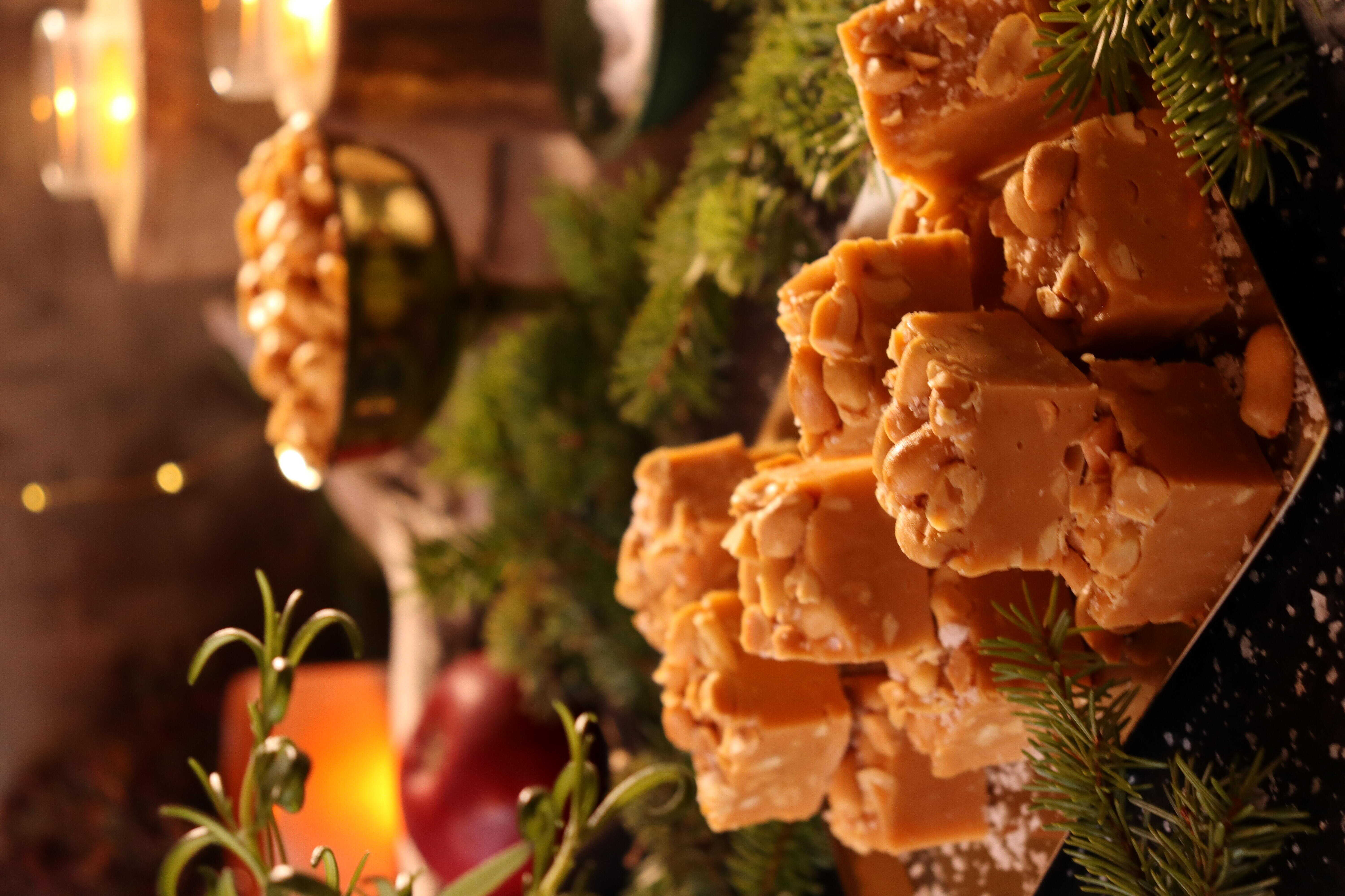 Karamellfudge med jordnötter Thumbnail