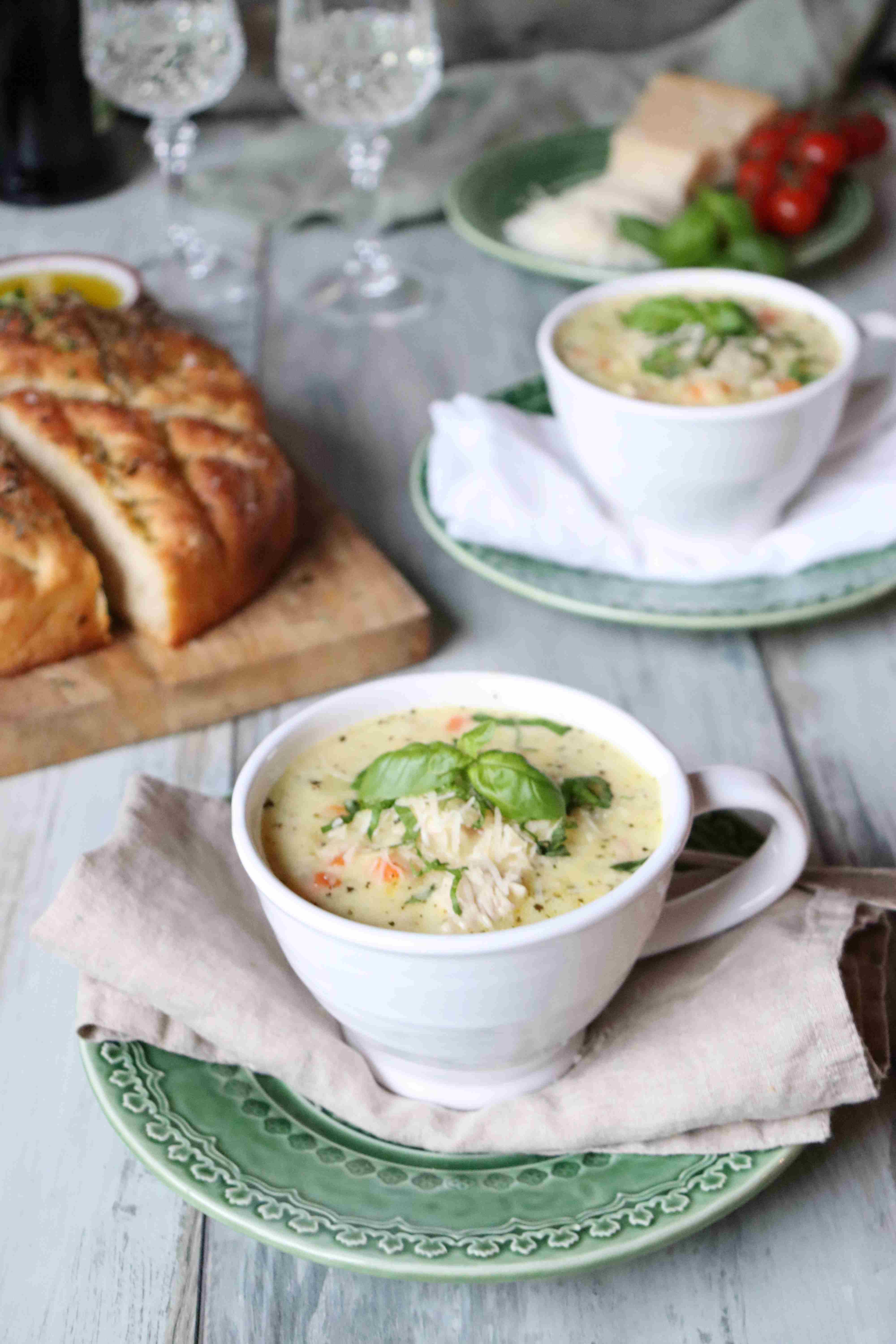 Italiensk kycklingsoppa Thumbnail